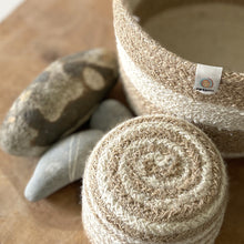 Load image into Gallery viewer, Tall Jute Basket Set 3 /Pebble
