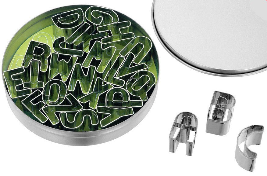 Cutter Alphabet Set
