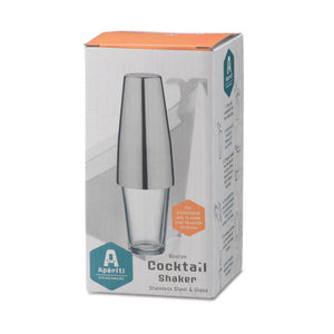 Boston Cocktail Shaker /Glass and Steel