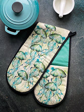 Load image into Gallery viewer, Oven Gloves Illustrated by Dollyhotdogs
