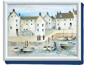 Rectangular Lap Tray /Cornish Harbour