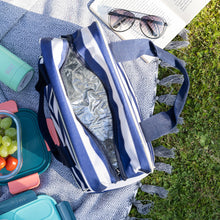Load image into Gallery viewer, Lulworth Nautical-Striped Cool Bags
