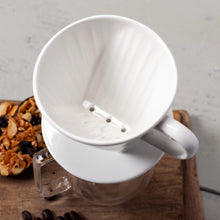 Load image into Gallery viewer, Ceramic Coffee Filter Cone

