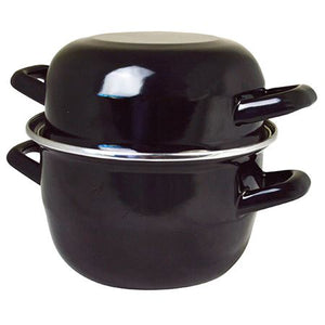 Enamel Mussel Pot