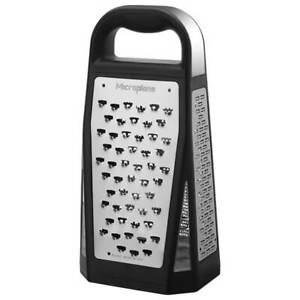 Microplane Elite Box Grater - Black Stainless Steel