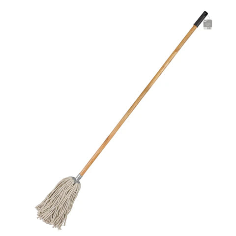 Cotton Floor Mop With Wooden Handle