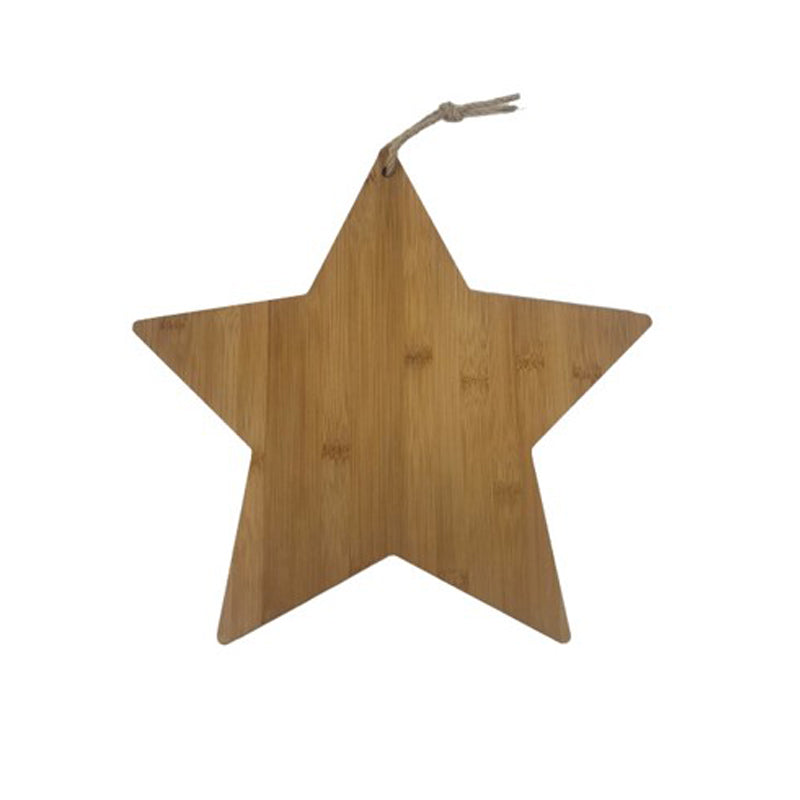 Bamboo Star Chopping & Serving Board