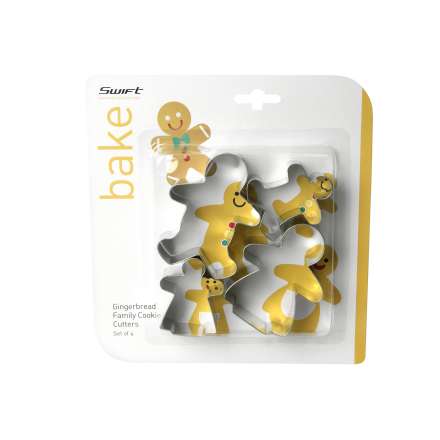 Cutters Gingerbread Family Set