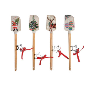 Baking Spatula with Star Cookie Cutter