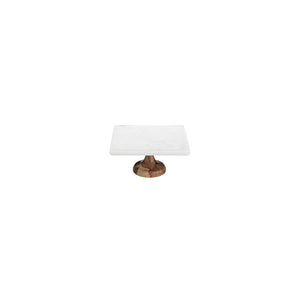Cake Stand Square Marble