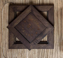 Load image into Gallery viewer, Artisan Acacia 3 Piece Nesting Trivet
