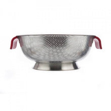 Load image into Gallery viewer, Steel Colander with Silicone Handles
