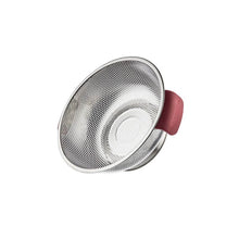 Load image into Gallery viewer, Steel Colander with Silicone Handles
