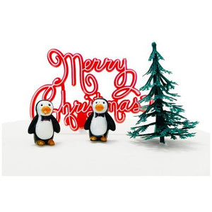 Christmas Cake Topper Decorations