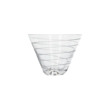 Load image into Gallery viewer, Cocktail Martini Glass Set of 4 STEMLESS
