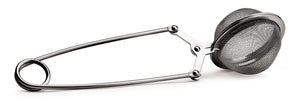 Tea infuser spring-handle ball