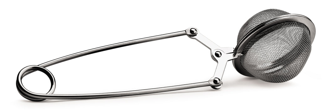Tea infuser spring-handle ball