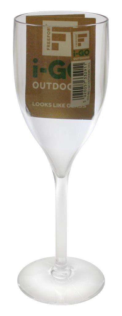 Clear Picnic Wine 'Glasses'