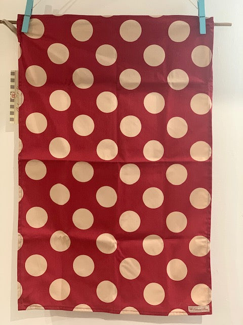 TG Tea Towel /red spot
