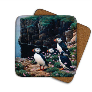 Julian Friars 'Puffin' Placemats and Coasters