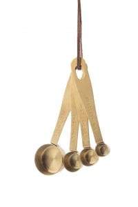 Measuring Spoons /Brassed