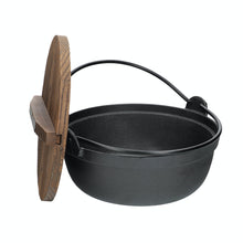 Load image into Gallery viewer, Oriental Cooking Pot Cast Iron 1.5Lt
