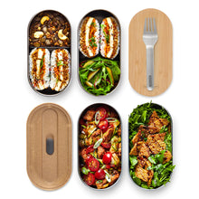 Load image into Gallery viewer, Double Layer Steel Bento Box /Almond
