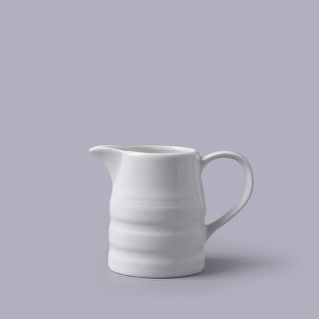 Churn Jug White Ceramic