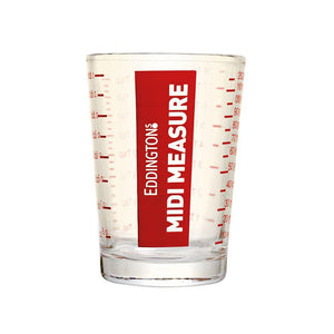 Glasses with printed measures - choice of 3 sizes