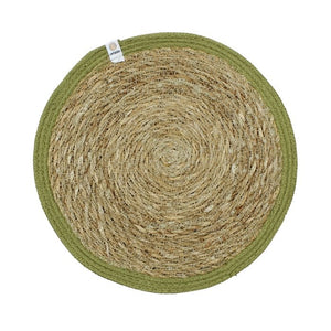 Respiin EDGE COLOUR Placemats and Coasters in Seagrass & Jute