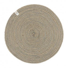 Respiin SPIRAL GREY Placemats Seagrass & Jute
