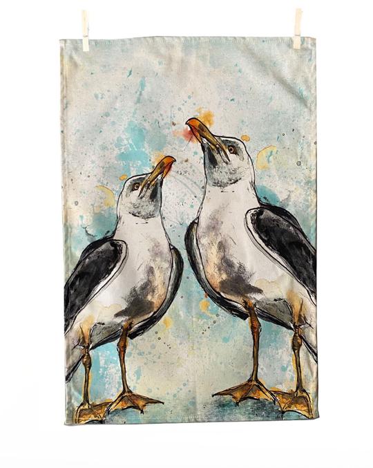 Tea Towels Illustrated by Dollyhotdogs
